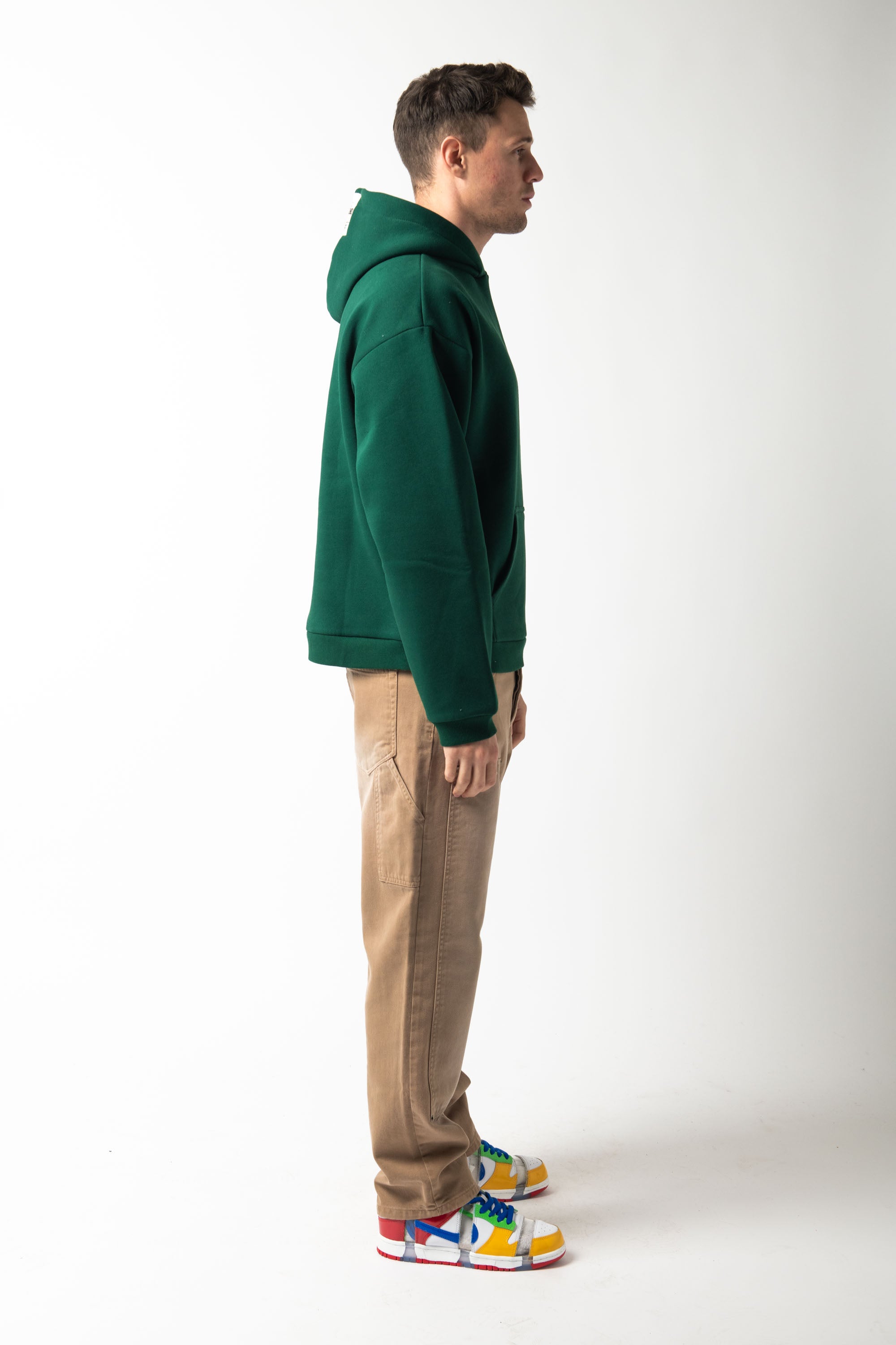 Hoodie Match Green