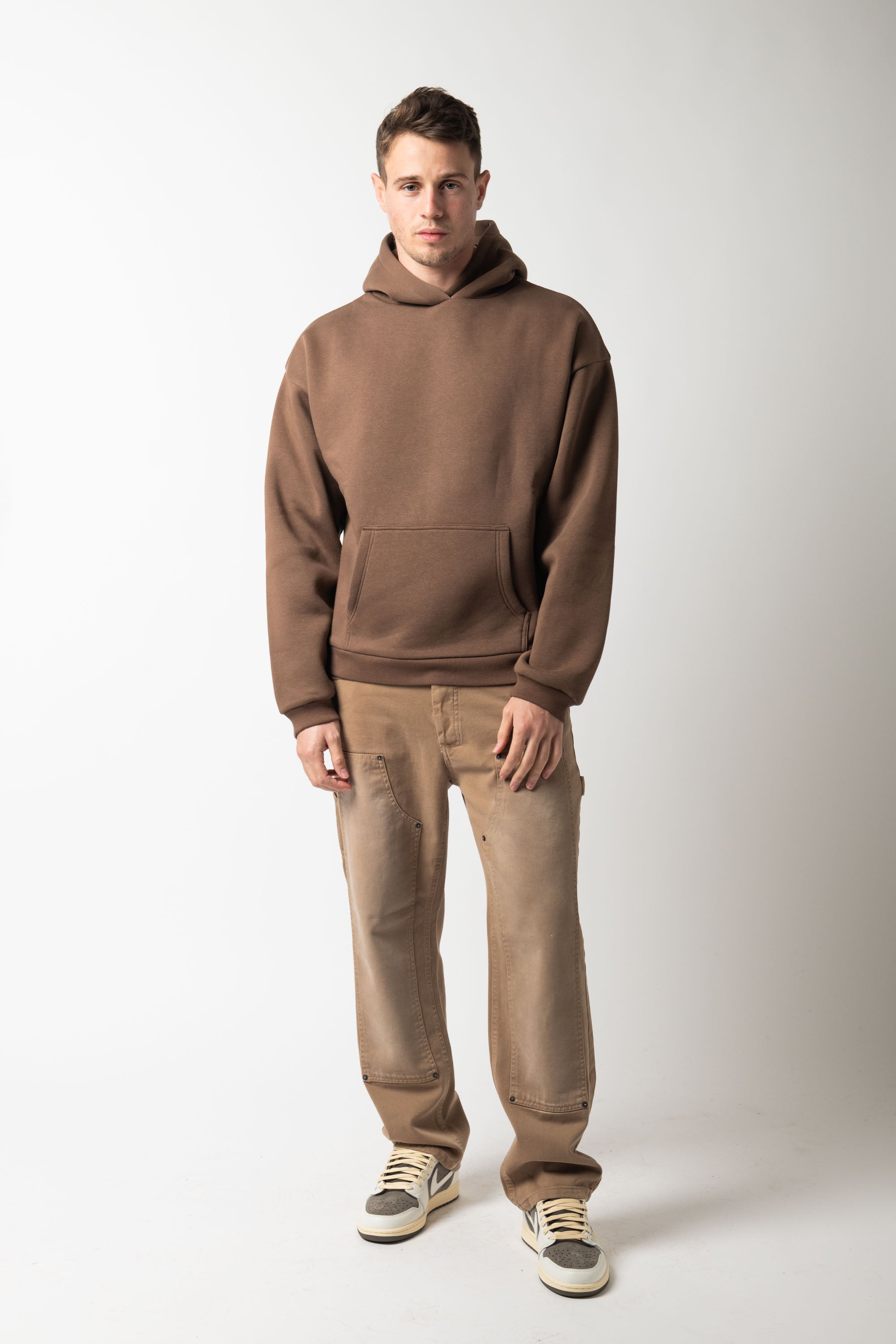 Hoodie Match Brown