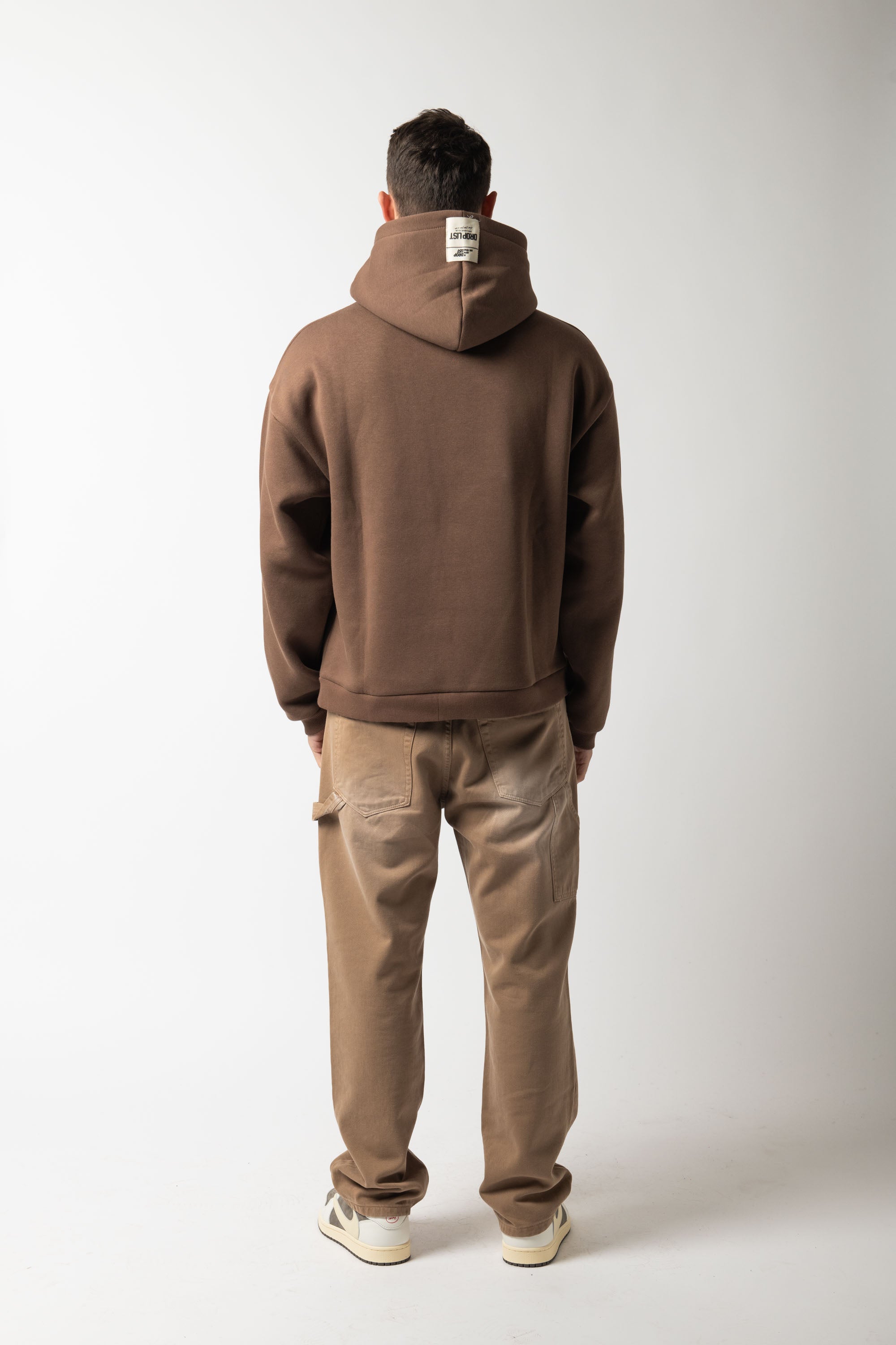 Hoodie Match Brown