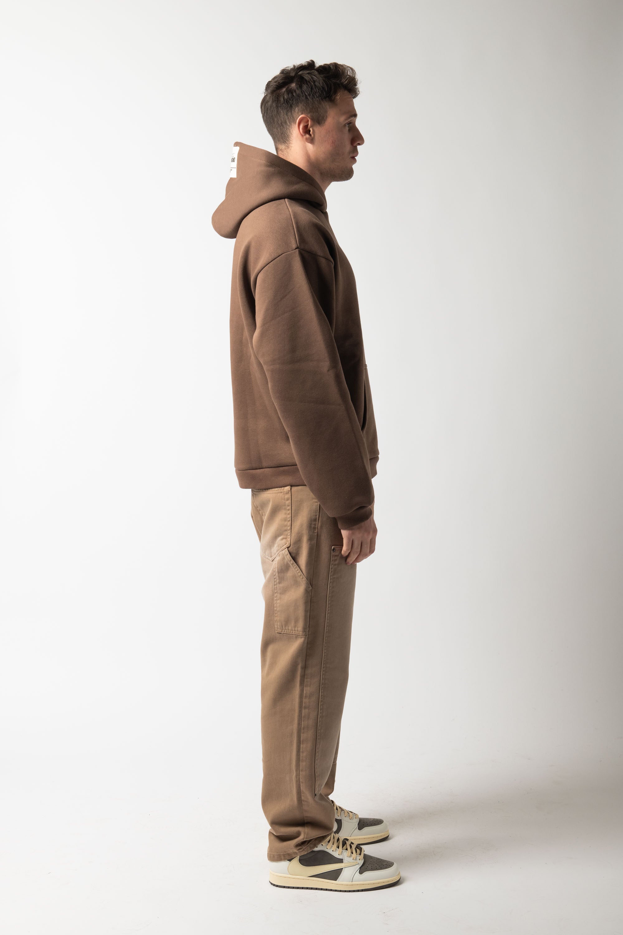 Hoodie Match Brown