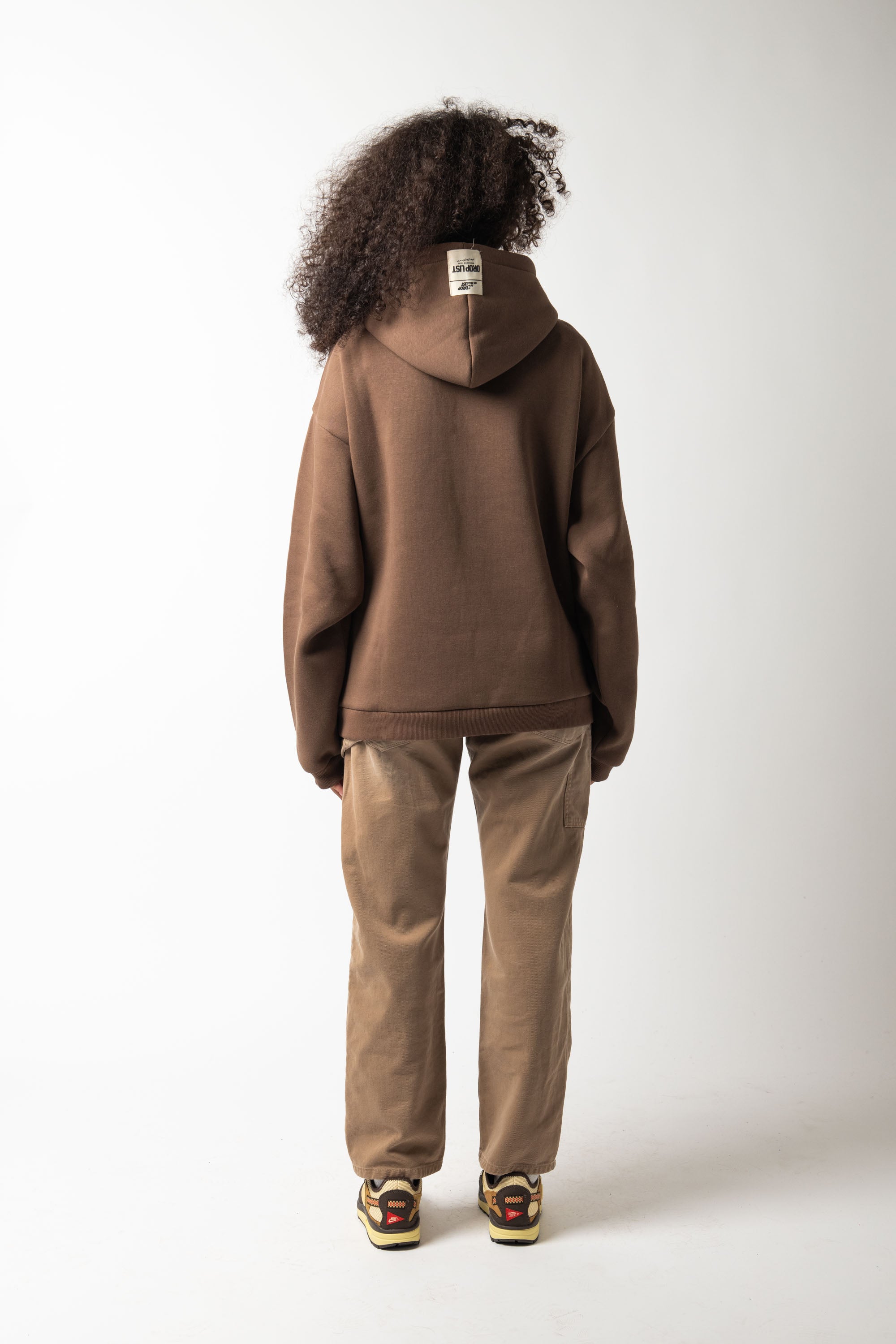 Hoodie Match Brown