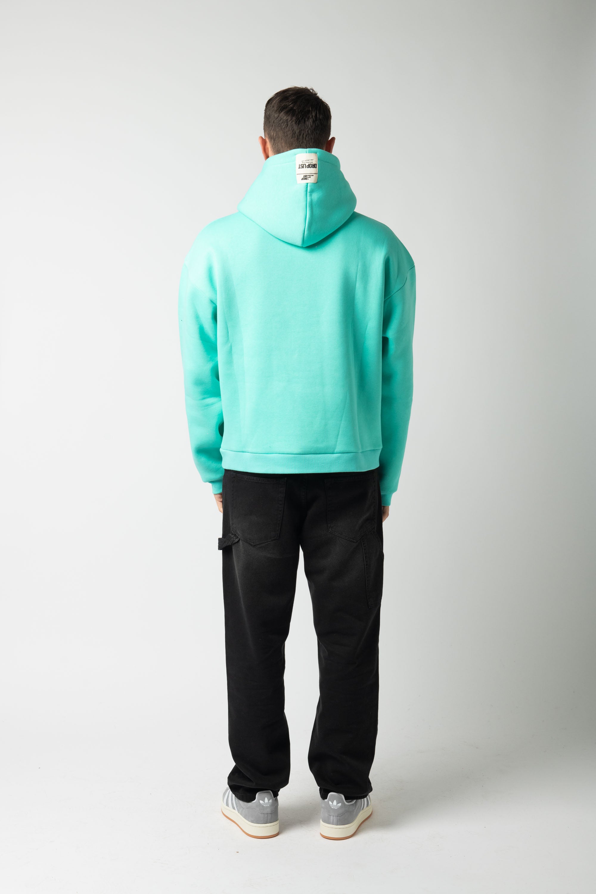 Hoodie Match Turquoise