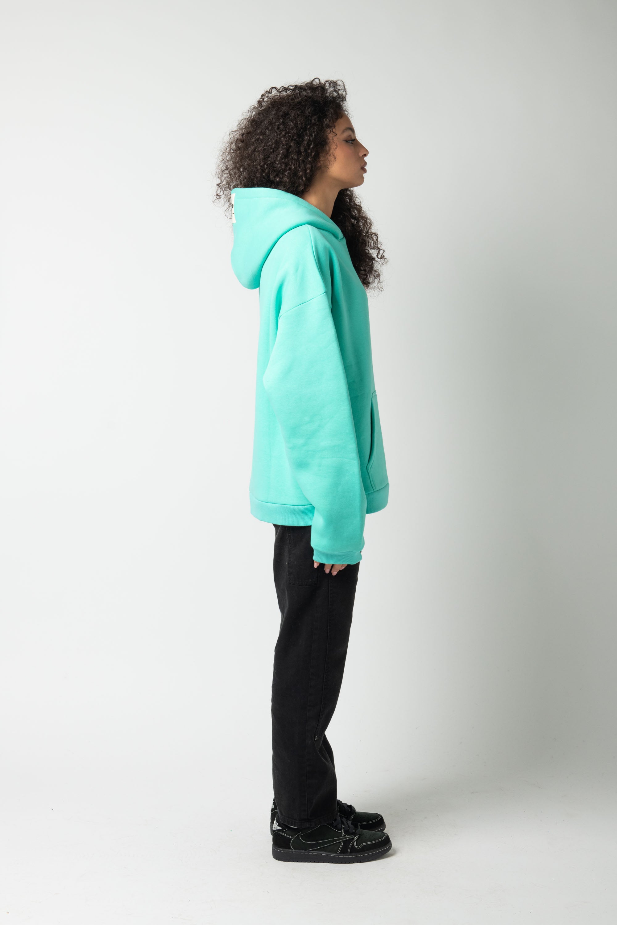 Hoodie Match Turquoise